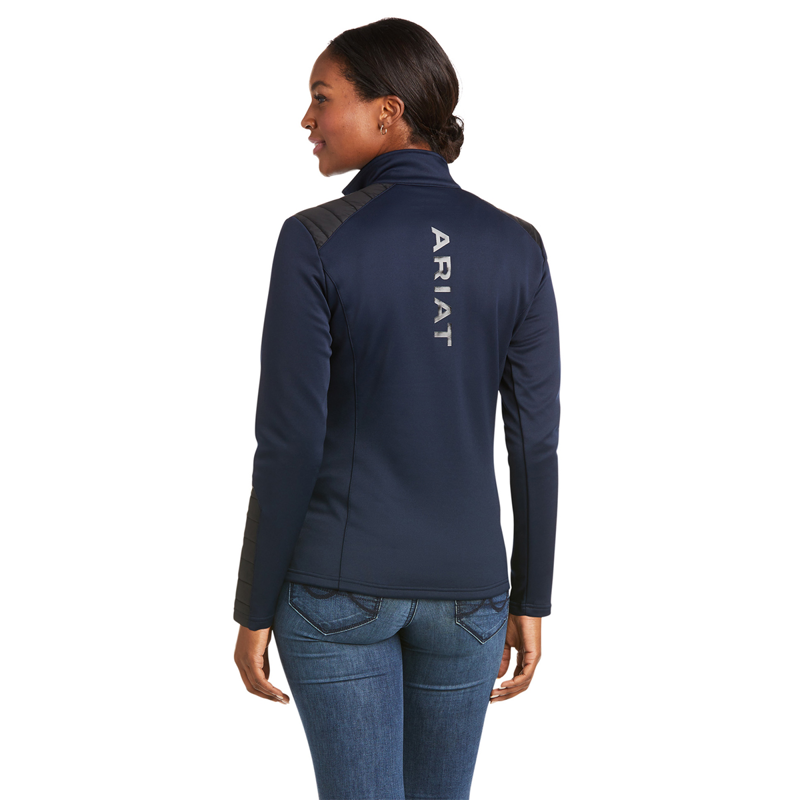 Ariat Ismay 1/2 Zip Sweatshirt - Dark Sapphire -1